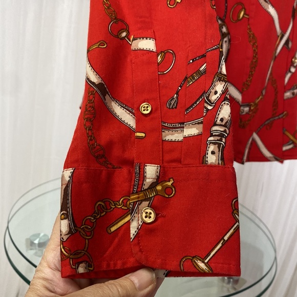 Talbot equestrian harness blouse - Picture 5 of 17